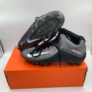 NIKE ALPHA STRIKE 2 3/4 TD Metallic Grey Size 7.5